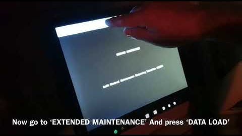 B777 FMS NAV DATA BASE UPDATION