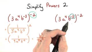 Simplify Exponents Part 2 - Visualizing Algebra