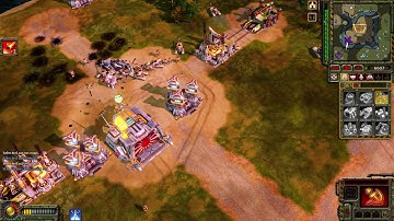 Red Alert 3 , Online 3v3 Vs Brutal Ai , CompStomp