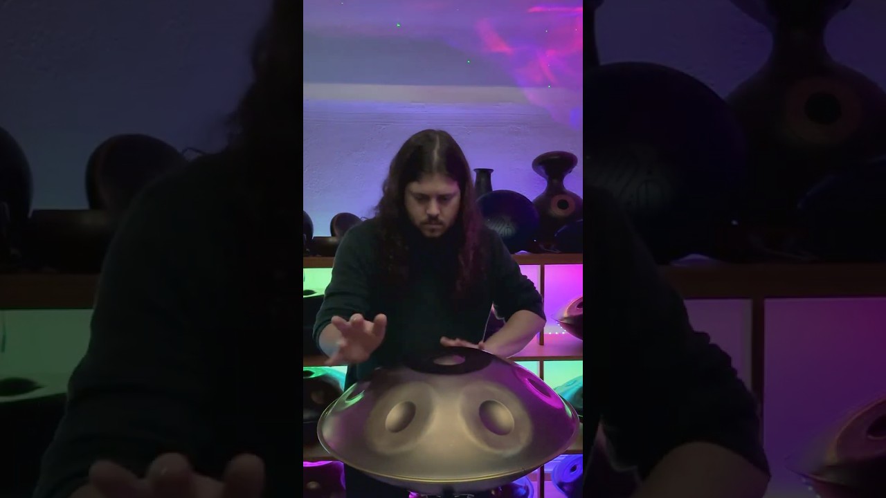 SEW HANDPAN - STAINLESS STEEL - D KURD IMPROV