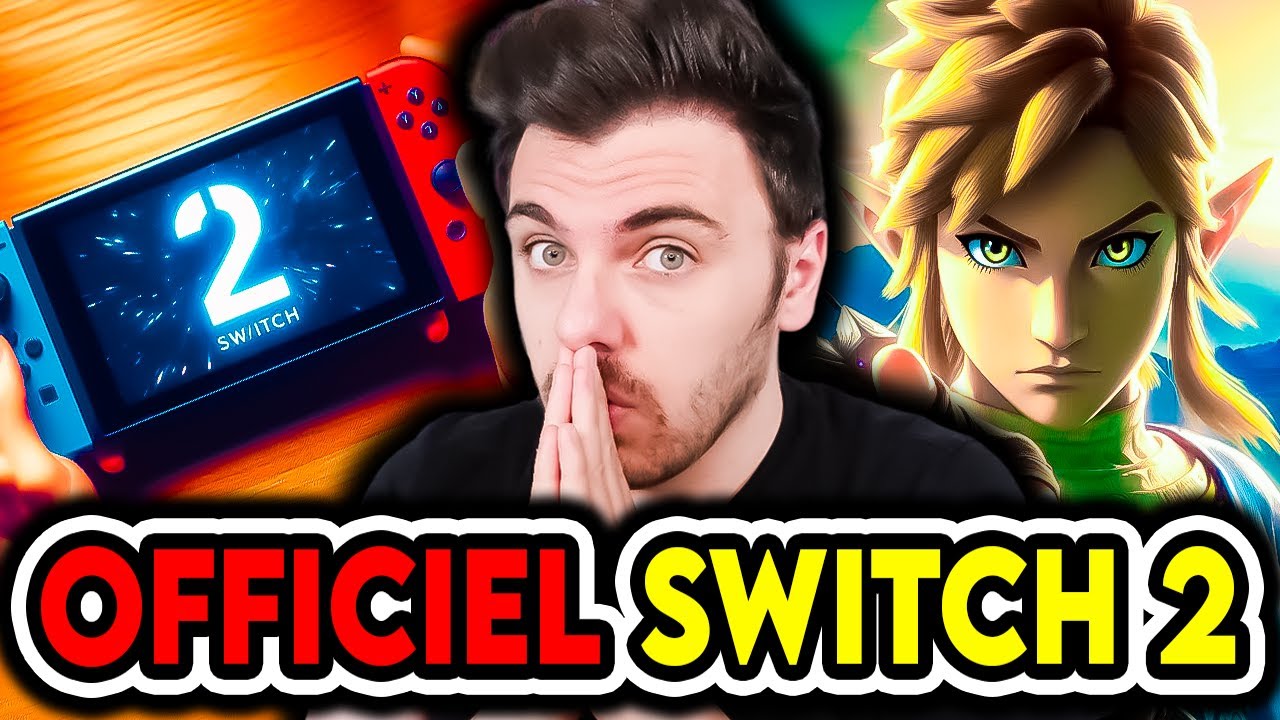 SWITCH 2 : INFO OFFICIELLE SURPRISE 🚨 NOUVEAU JEU ZELDA BIG NEWS 🤯