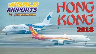 It has been 3 years since we last filmed hong kong international and
there have tremendous changes in airlines, aircraft types, liveries,
special colors...