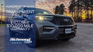 Richmond Ford - Transparent Pricing