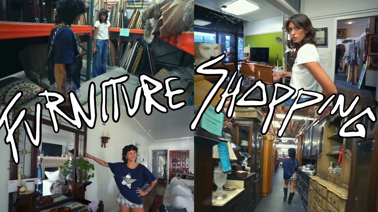 Vintage Furniture Shopping For the New House! YouTube