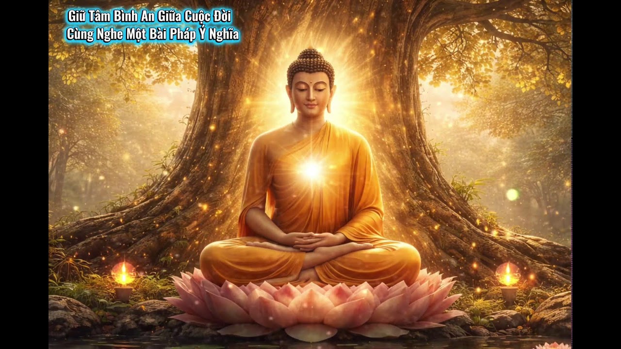 Giữa cuộc sống nhiều lo toan, xin dành ít phút lắng nghe Phật pháp để tâm được an hơn.