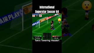 Toki's Towering Header! #ISS64 #Soccer #GOAL