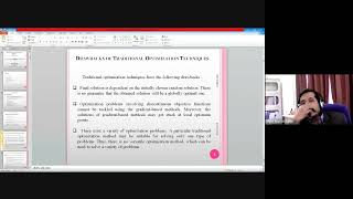 ETTR-2021 Session 9: Tool used in Nature inspired Meta-heuristic Technique (MATLAB)