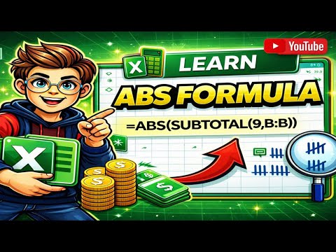 How to Use ABS Formula in Excel | Step by Step Guide