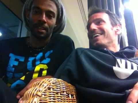 Christopher Kas: Backstage mit Dustin Brown