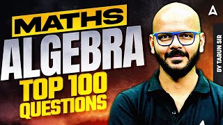 Algebra | SSC Maths 2026 | Maths For SSC CGL/CHSL/MTS/GD | SSC CGL Algebra 2026 | Tarun Sir
