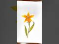 Satisfying Drawing of a Warm Orange Flower | Relaxing Art Process #cosplay #art #painting #drawing