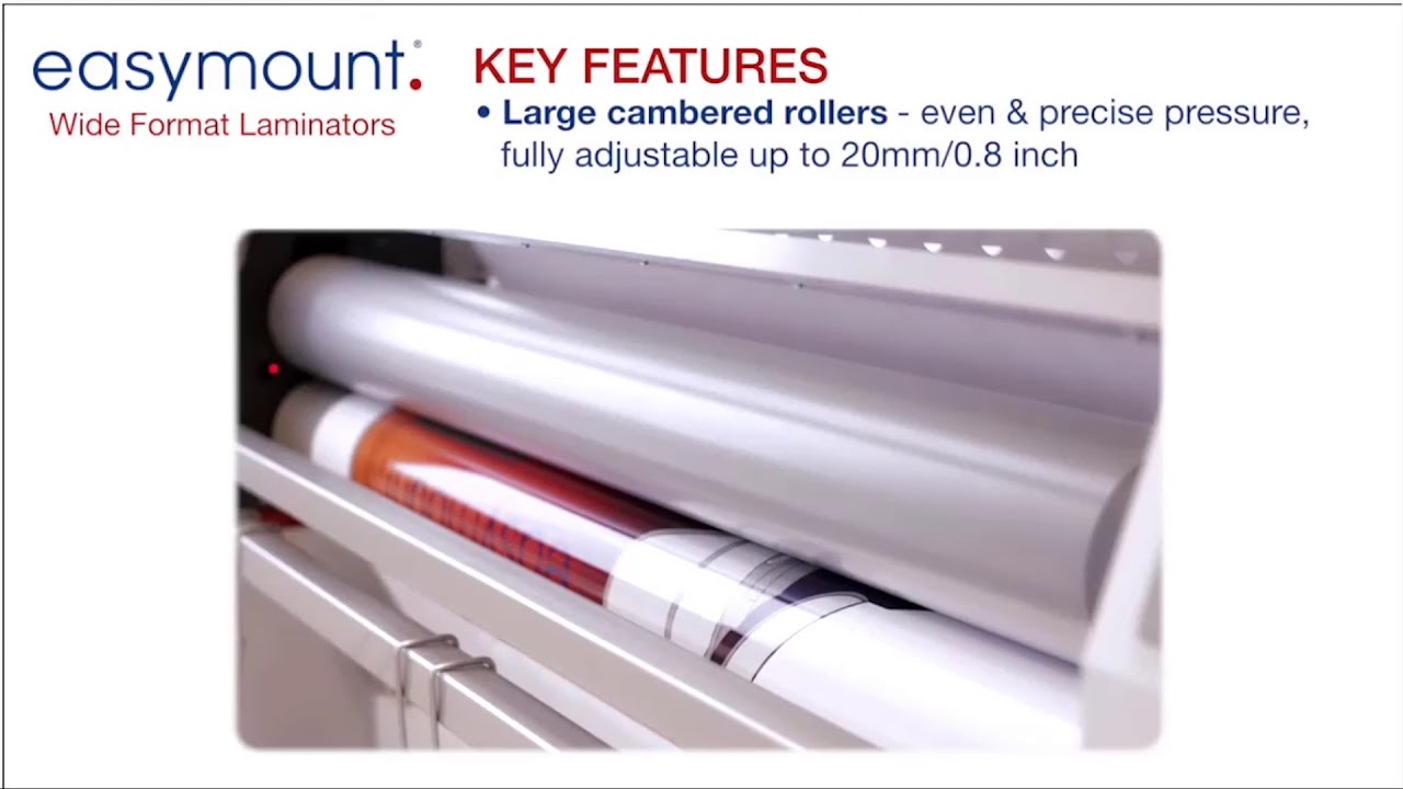 Easymount Wide Format Laminators - Demonstration Overview