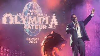 كلمة محمود الدرة فى بطوله مستر اوليمبيا مصر 2021 (موت بذكريات مش بالاحلام )?