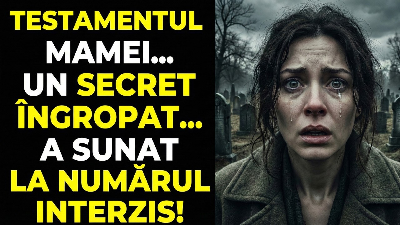 Mama a spus toată viața că tata este mort. Iar la înmormântare au venit mașini negre și au lăsat...