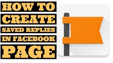 Paano Gumawa ng Saved Replies sa Facebook Page