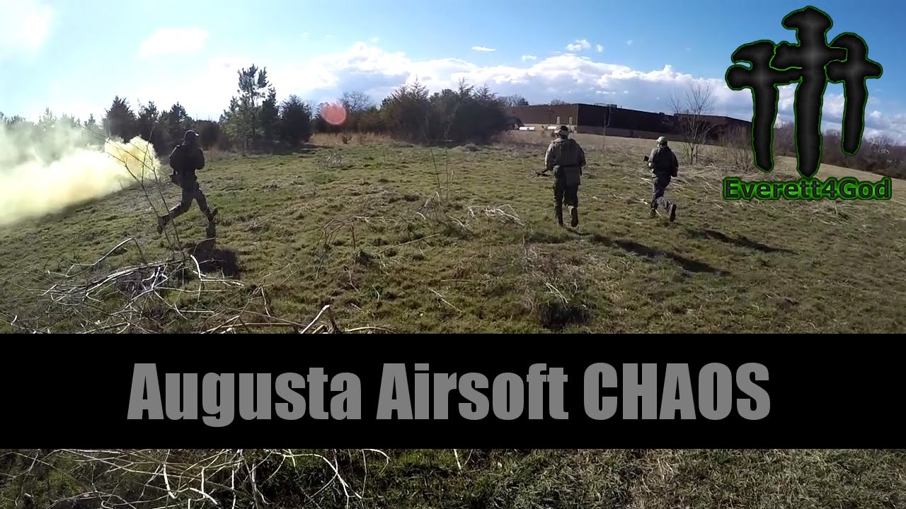 CHAOS Airsoft Gameplay Augusta Airsoft YouTube