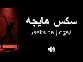 How to pronounce سكس هايجه (CORRECTLY!)