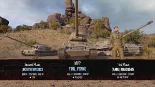 World of Tanks CONSOLE PS5 VK.75.01K GAMEPLAY 4K