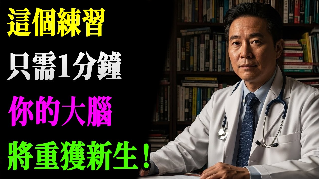 神经科医生惊人揭秘：60秒恢复记忆的神奇练习！