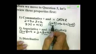 Beginning Algebra Final Exam Review Session Part 1
