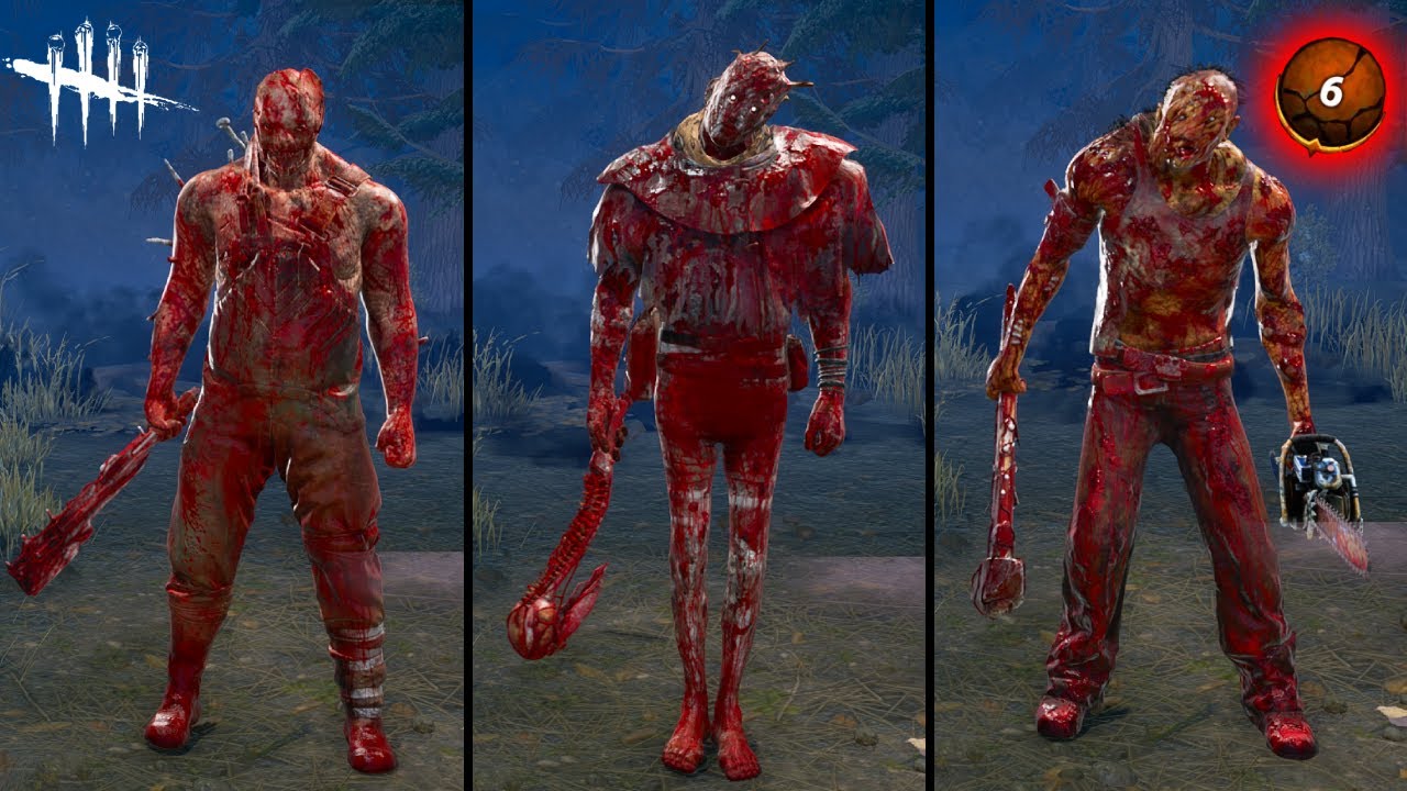 DBD All Killer Prestige 6 Bloody Outfits 2024