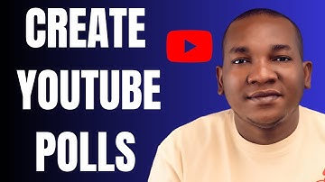 How to Create Text Polls on YouTube - YouTube Voting Options