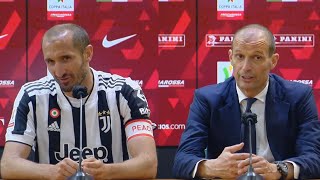 POST | JUVE - INTER 2-4 | Chiellini e Allegri in conferenza stampa. GRAZIE GIORGIO.