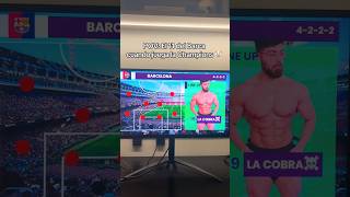 El 11 del Barca cuando juega Champions #futbolargentino #futbol #marianocloss #riverplate #bocajr