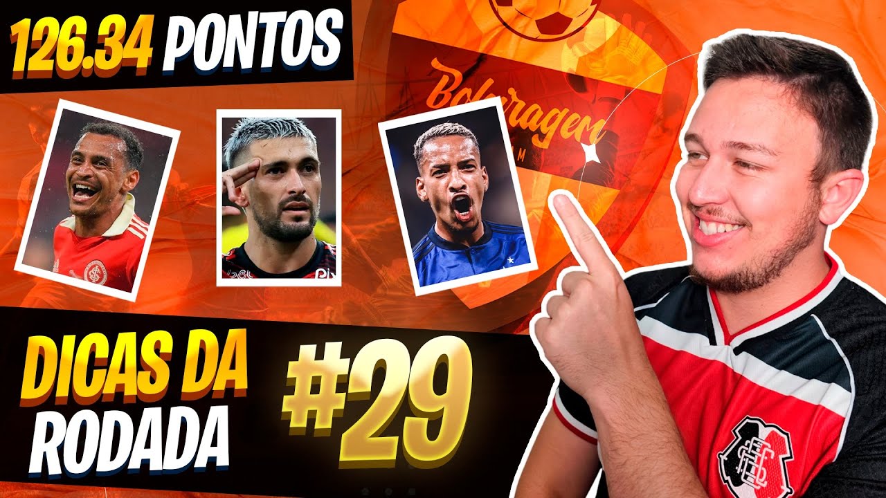 CARTOLA FC 2025: DICAS RODADA 29 | TOP 4 MIL DO NACIONAL 2577 PONTOS
