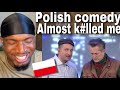 Prince sparkles reaction to polish comedy group kmn  dog conversation  rozmowy przy psie