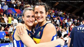 Sisters Lucia and Caterina Bosetti - BEST Volleyball Actions | Women's Volleyball | WGP 2017