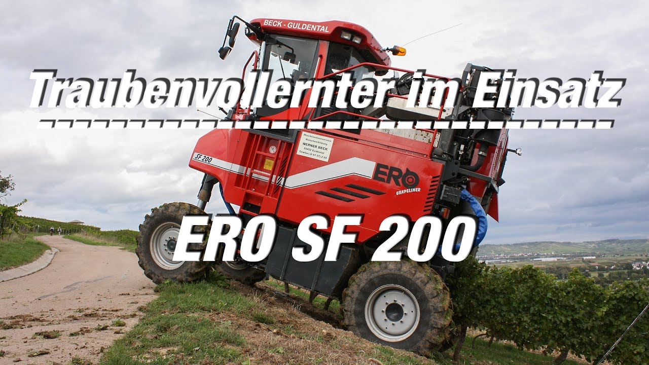 Traubenvollernter im Einsatz: (Folge 12) ERO SF 200 (FULL HD Film)