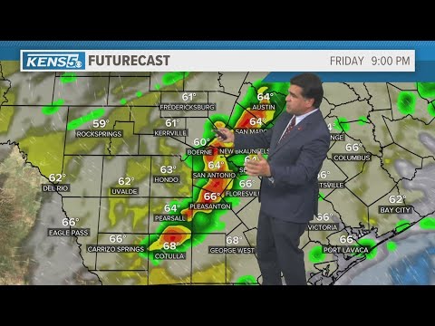 Showers And Storms In Store Tonight In San Antonio