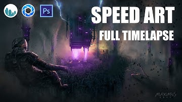 CONCEPT ART - WINDBREAK | FULL TIMELAPSE