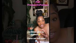 Joe Biden 60 minutes interview🤔 Joe what are you talking about Another word salad🤷🏾‍♀️