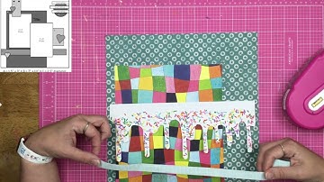 Scrapbook Process: About a Cone // Follow a Sketch Friday