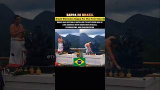 Brazil Welcomes Bappa For The First Time 🇧🇷🙏
