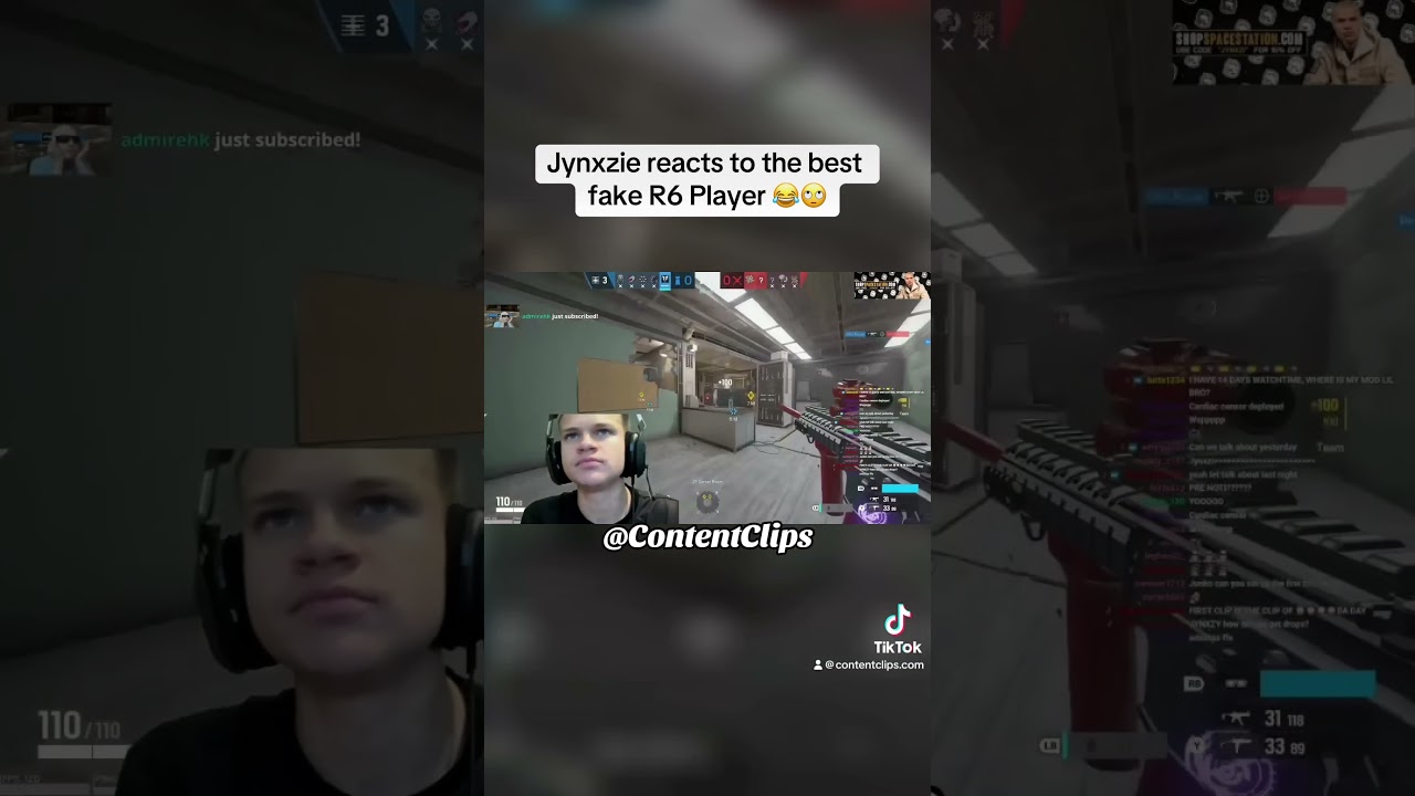 Jynxzie reacts to a 1v5 luckiest clutch 😂 