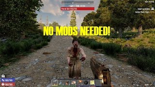 NO MODS Visible HP Bars 7Days To Die screenshot 3
