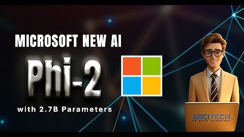 Microsoft New Ai Phi - 2 with 2.7B Parameters - Arcitech.Ai #microsoftphi2