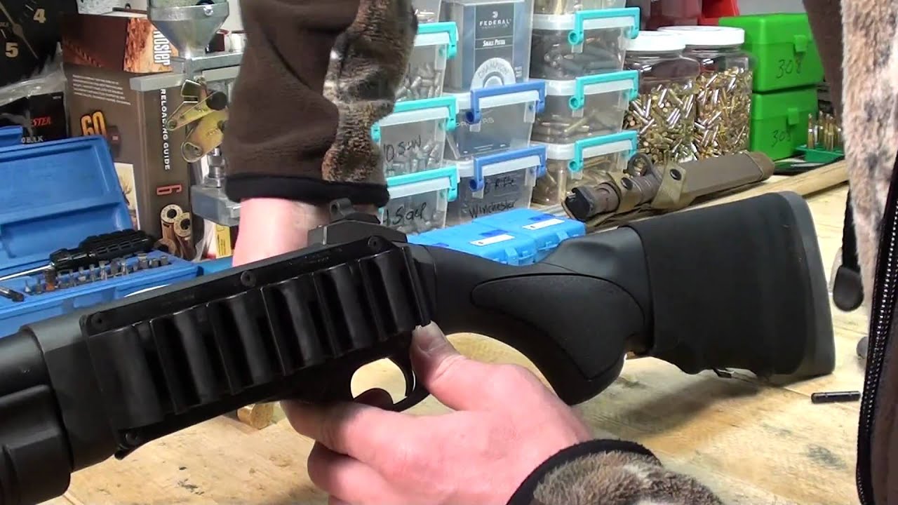 A SIDE SADDLE ON REMINGTON 870 (VERY SIMPLE) -