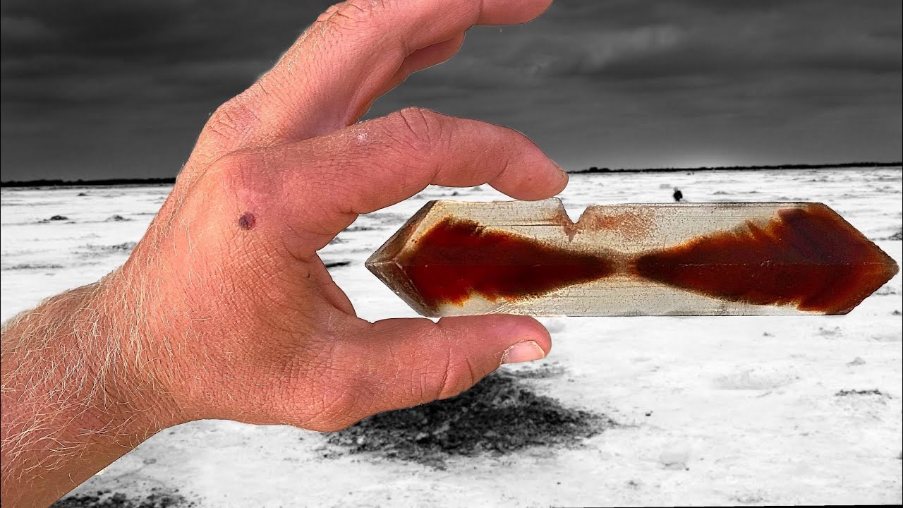 Hidden Treasure In Oklahoma ⌛️ Hour Glass Selenite  -Free Dig Location-