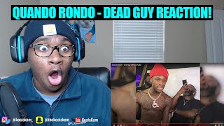 HE'S FUELING THE FIRE... Quando Rondo - Dead Guy (Official Audio) | Reaction!