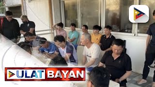 42 undocumented Chinese inaresto ng PNP at PAOCC sa isang high end resort sa Quezon