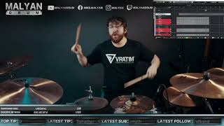 Lockdown Lunatics Vol.1 - Episode 8 - Textures Collab Drum Tracking