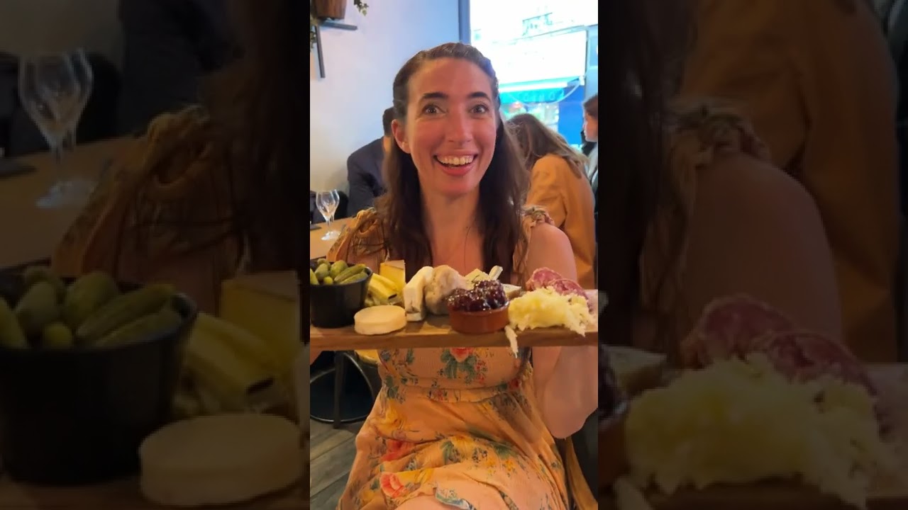 Seriously delicious cheeseboard in Paris! OMG YUM!