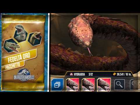 Fedeltà oro + terzo Hydraboa | JURASSIC WORLD THE GAME S2 #473