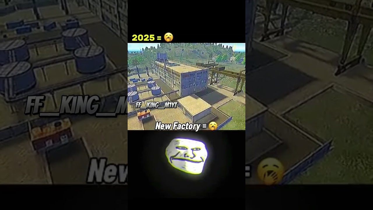 2025 Factory vs 2018 Factory Free Fire | Old vs New Factory 