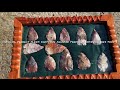 Knapping Archaic preforms into finished points (Part 3)