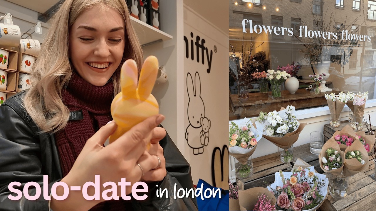how to spend a solo date in london ‪♡